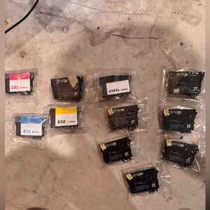 11 ink packets Epson 232 / 232xl ink